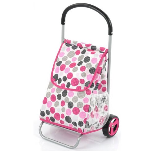 Сумка Hauck на тележке D77409, 30х23х53.5 см, Pink Dot