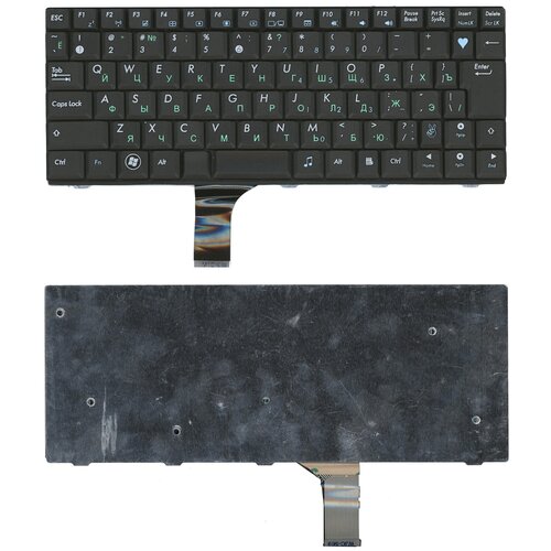 Клавиатура для ноутбука Asus Eee PC 1005HA 1008HA 1001HA черная 1350₽