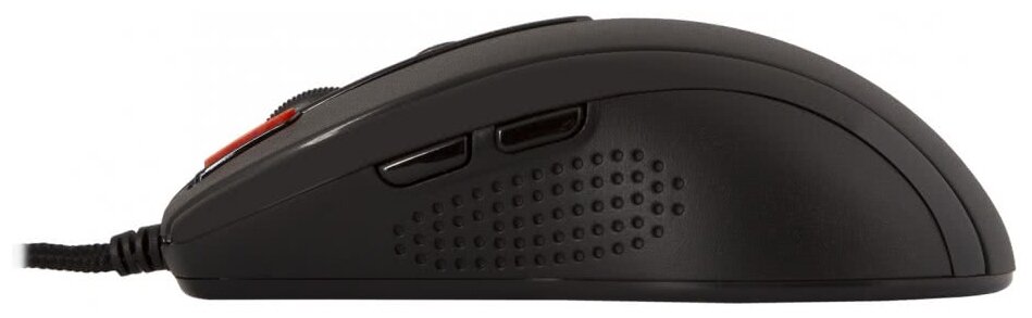 Мышь A4 XL-750BK черный лазерная (3600dpi) USB2.0 игровая (6but)