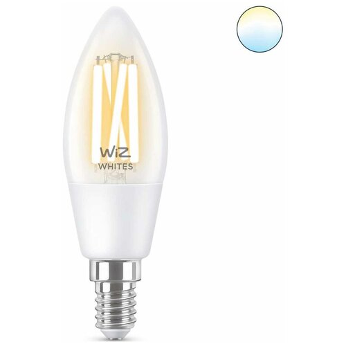 Лампа WiZ Wi-Fi BLE 40W C35 E14927-65CL1PF/6