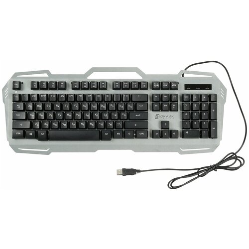 Клавиатура Oklick 747G Frozen GreyBlack 154000₽