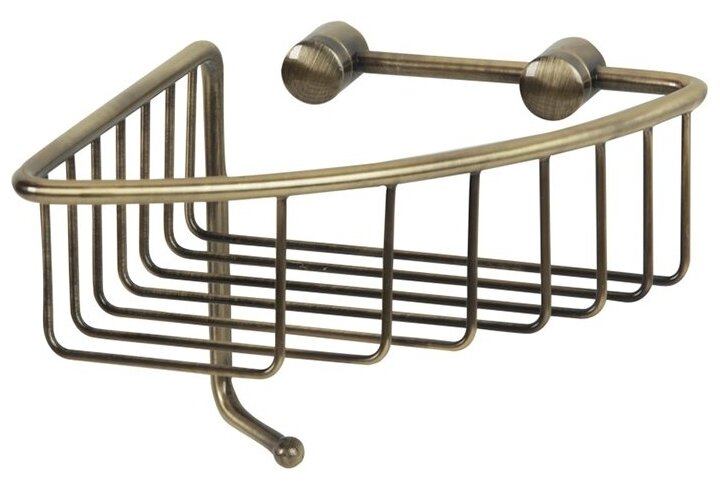 фото Полка корзина Veragio Basket VR. GFT-9057. BR угловая Бронза