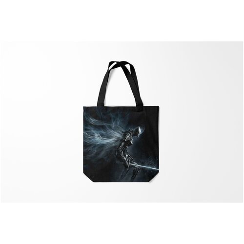 фото Сумка-шоппер / 40х40 см / геймерам / игры ночной рыцарь burnettie