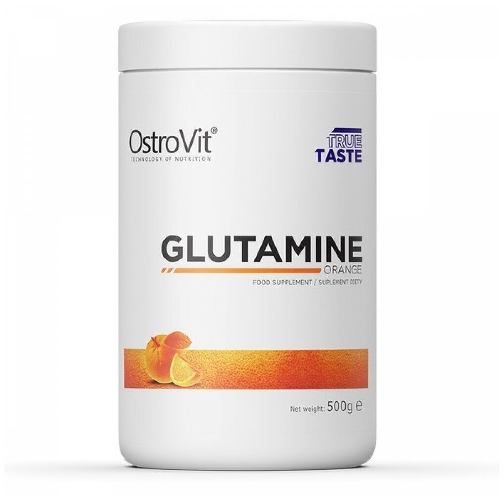 Аминокислоты отдельные OstroVit Glutamine (500 г) Апельсин