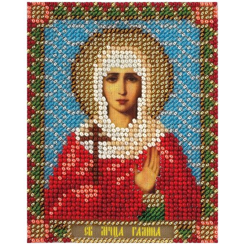 набор для вышивания panna cm 1753 цм 1753 икона святой мученицы ники виктории коринфской Набор для вышивания CM-1461 ( ЦМ-1461 ) Икона Святой мученицы Галины