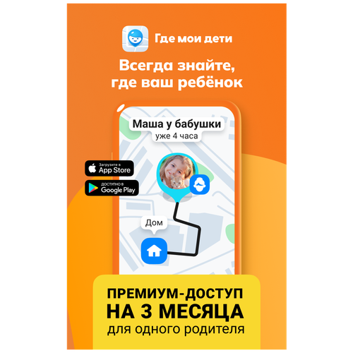 Подписка Где мои дети 3 мес MYKIDS_3 39900₽