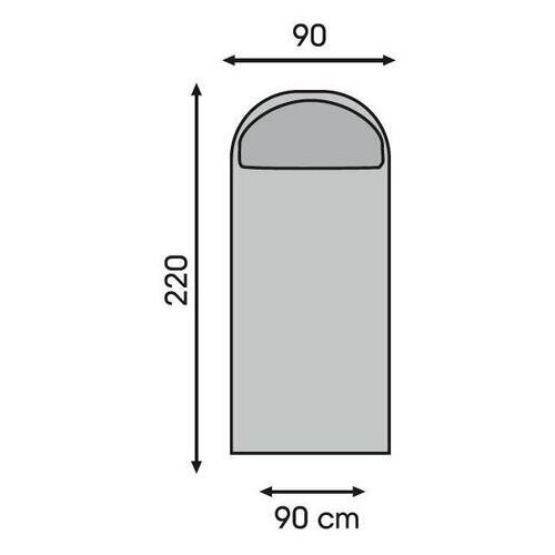 Вкладый в спальный мешок Talberg Sheet Liner Travel 210000₽