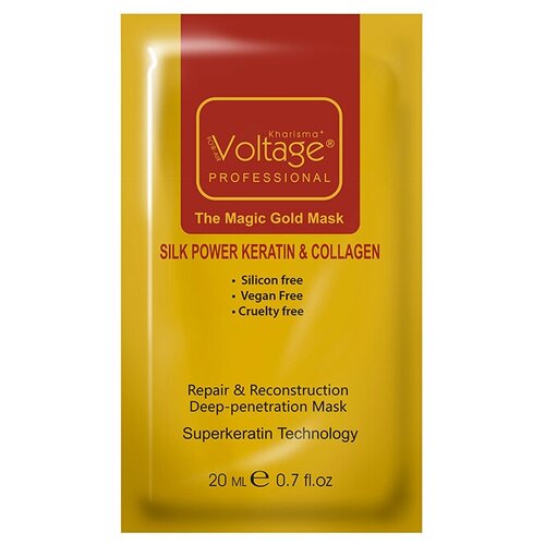 Маска для волос KHARISMA VOLTAGE с кератином и коллагеном 20 мл