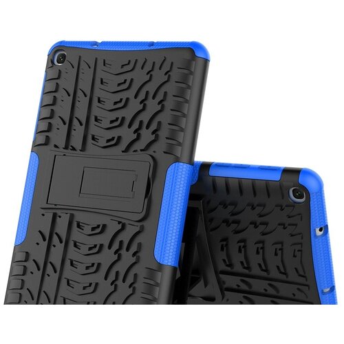фото Чехол-бампер mypads для samsung galaxy tab a 8.0 (2019) sm-p200/p205 противоударный усиленный ударопрочный синий