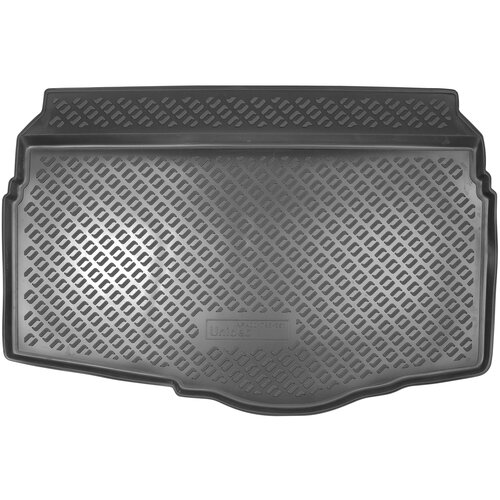 фото Коврик багажника (полиуретан) vw t-cross (2018) (на нижнюю полку) norplast