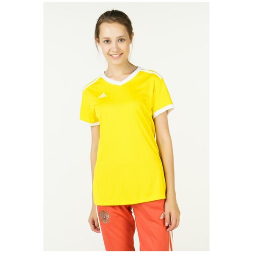 фото Футболка adidas, размер 42, желтый