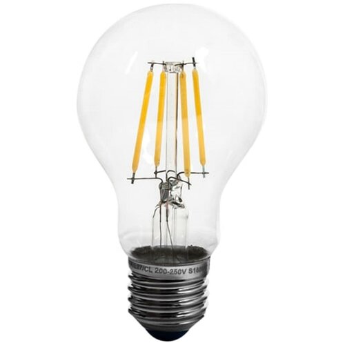 фото Лампа светодиодная uniel стандарт e27 170-240 в 8 вт 800 лм, холодный белый свет нет бренда
