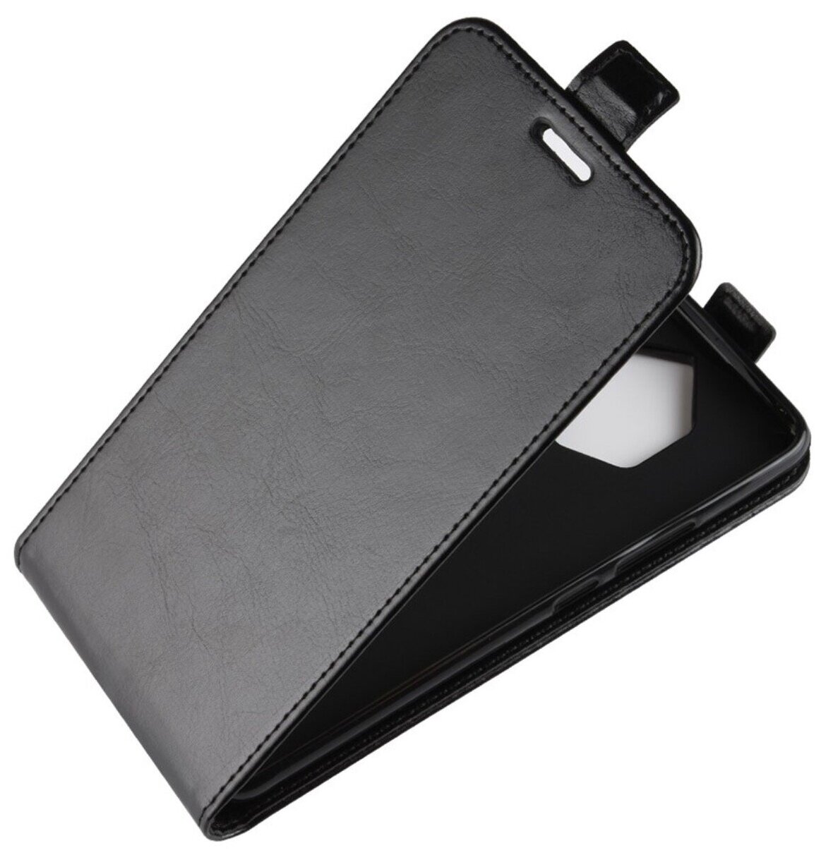 Чехол-флип MyPads для Sony Xperia L2 вертикальный откидной черный