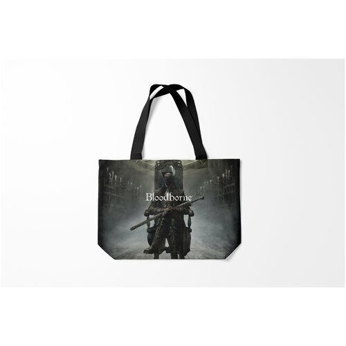 фото Сумка-шоппер / 46х35 см / геймерам / bloodborne bloodborne. burnettie