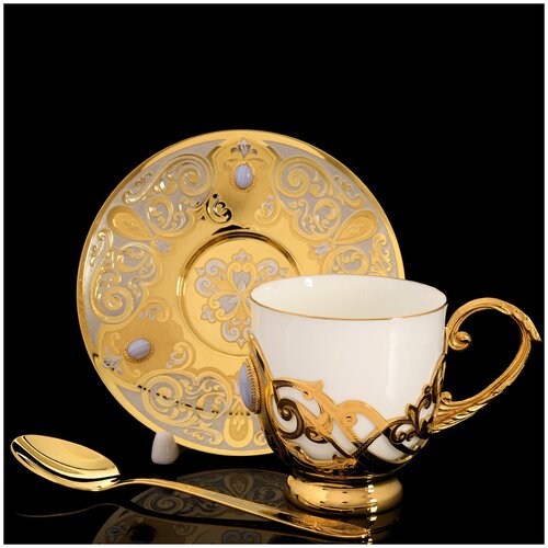 фото Кофейный набор "агат". златоуст русь великая