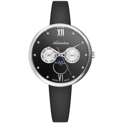 Наручные часы Adriatica Moonphase for her, черный