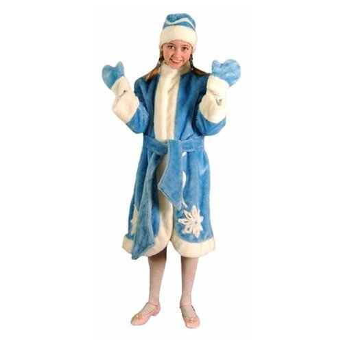 карнавальный костюм викинг 5 7 лет бока Карнавальный костюм Снегурочки, 5-7 лет, Бока