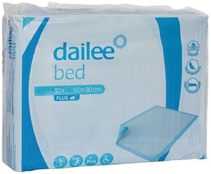 Одноразовые пеленки впитывающие гигиенические Dailee 60x90 30 шт.