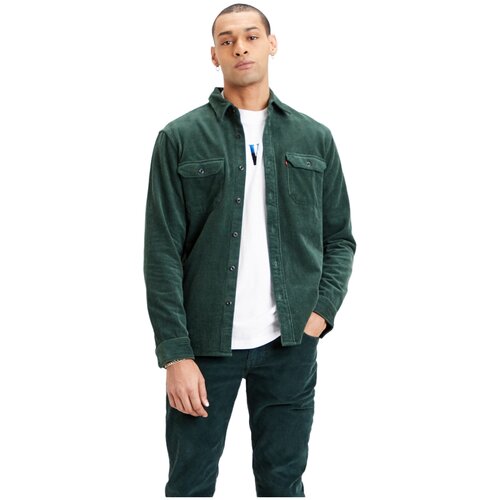 фото Рубашка levis jackson worker python green мужчины 19573-0120 s levi's