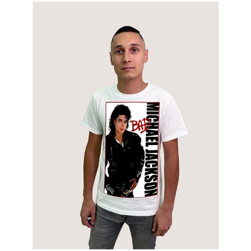 фото Футболка, размер l, белый будь на стиле