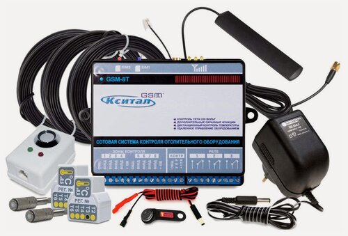 Изображение товара GSM система контроля отопительного оборудования "Кситал GSM 8T"