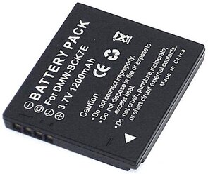 Аккумулятор для фотоаппарата Panasonic DMW-BCK7E NCA-YN101H 3,7V 1200mAh код mb077143
