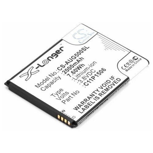 фото Аккумуляторная батарея (аккумулятор) для телефона asus zenfone go zc500tg (c11p1506) sg/061121 sino power