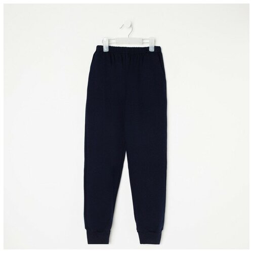 фото Брюки для мальчика, цвет синий, рост 146 см firststore