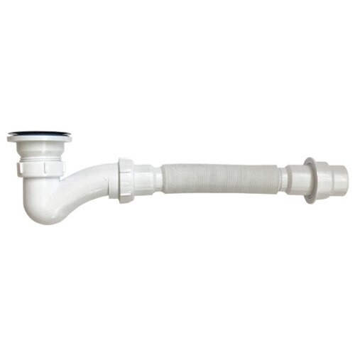 РемоКолор Сифон для душевого поддона РемоКолор, в комплекте с гибкой трубой 67-0-160