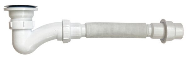 фото РемоКолор Сифон для душевого поддона РемоКолор, в комплекте с гибкой трубой 67-0-160