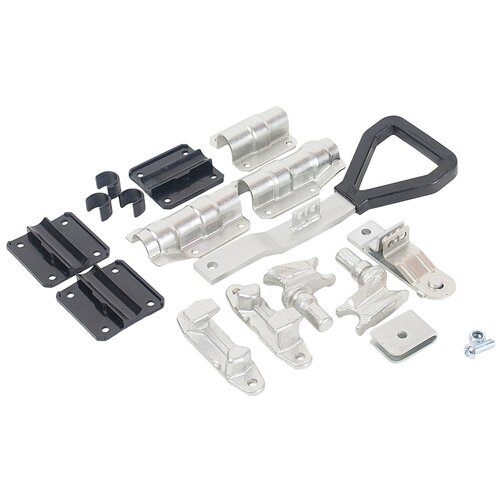 Запор штанговый 27мм оцинкованный ручка 