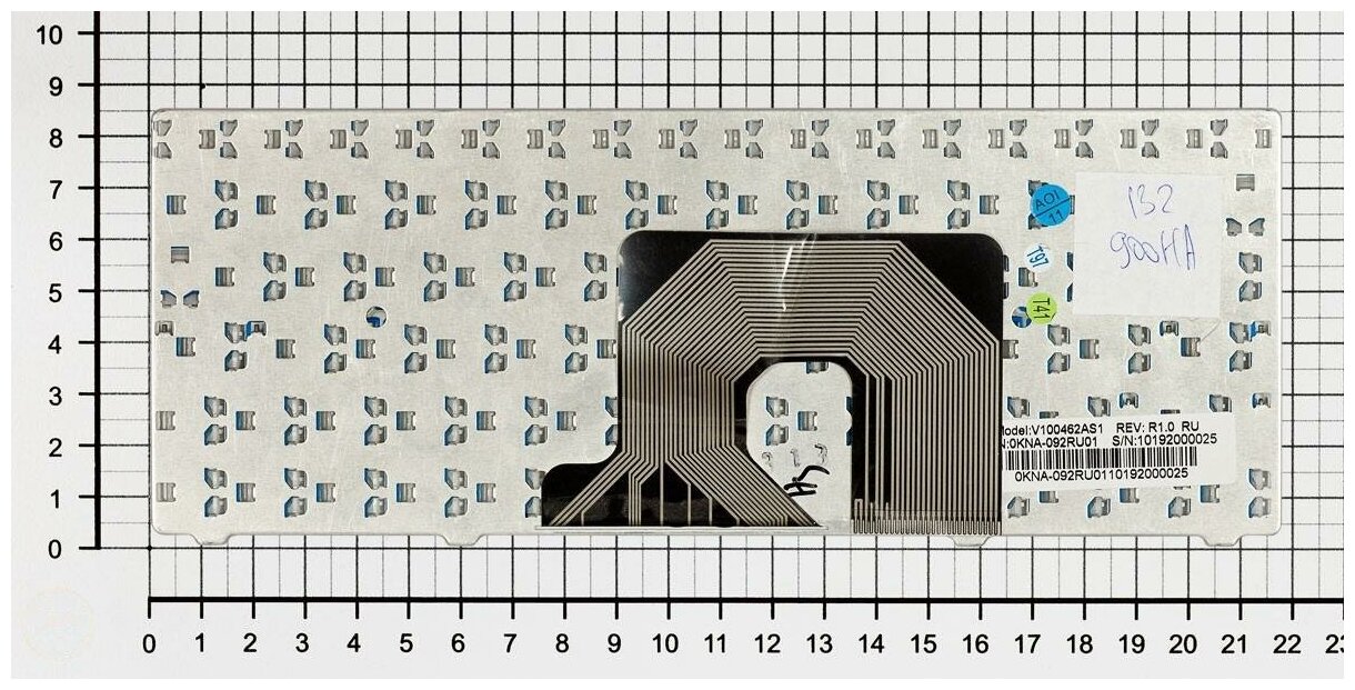 Клавиатура для ноутбука Asus 04GOA112KRU10-2 русская белая