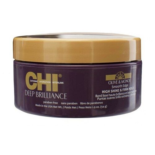 Помада CHI Deep Brilliance для придания волосам блеска и гладкой эластичной фиксации CHI Deep Brilliance Smooth Edge High Shine & Firm Hold помада для придания волосам блеска и гладкости deep brilliance smooth edge high shine