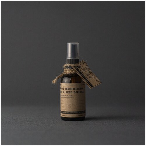 Интерьерный парфюм-спрей для дома с можжевельника, кожи, пачули KUSTARNIK №94 можжевельник / ирис