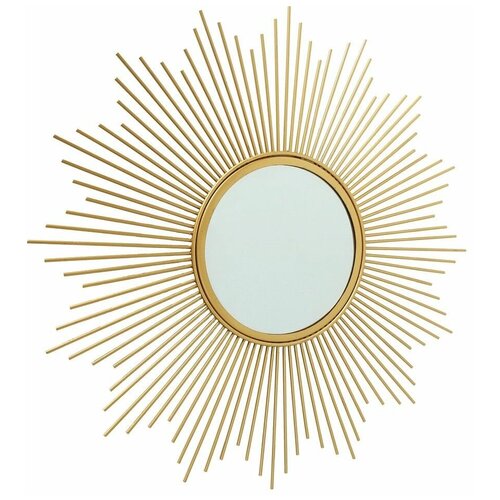 Настенное зеркало солнце лучистое золотое, 50 см, Boltze 1010503-boltze