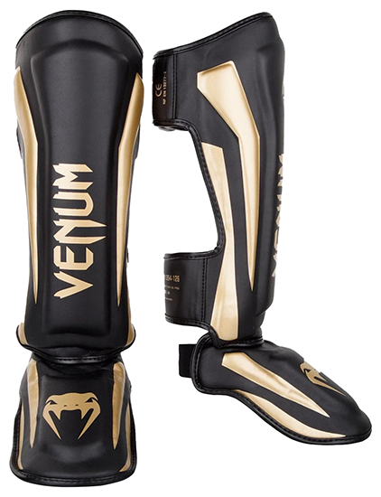 Щитки Venum Elite Standup White/Gold (M)