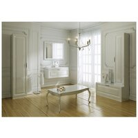 Мебель для ванной Aqwella 5 stars Empire 100 белая (тумба с раковиной + зеркало)