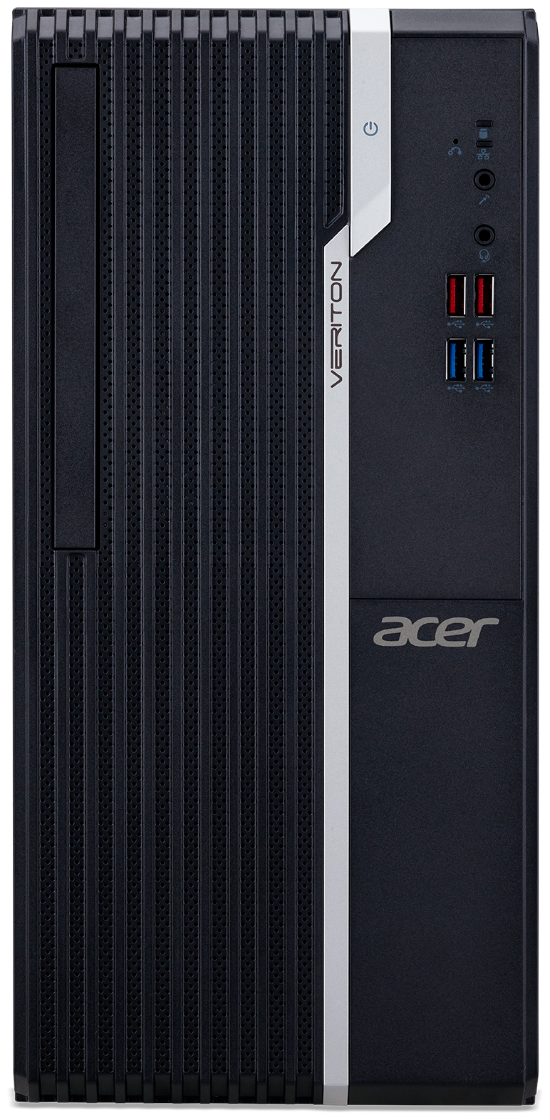 Системный блок Acer Veriton S2680G Core i3-10105/8GB/256GB SSD/UHD Graphics 630/Win 10 Pro/DVD-RW/черный (DT. VV2ER.00M)