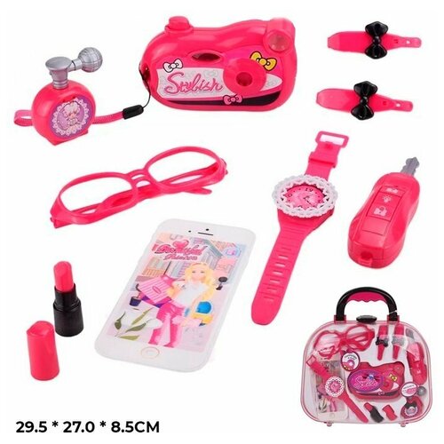 фото Набор бижутерии 1303bj в чемодане китайская игрушка1