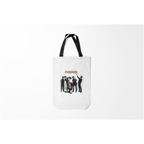 фото Сумка-шоппер / 31х42 см / рок / пикник альбом burnettie