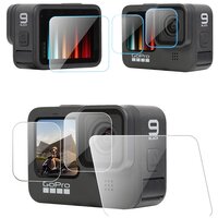 Защитные стекла KingMa для GoPro HERO11/HERO10/HERO9 на линзу и экраны