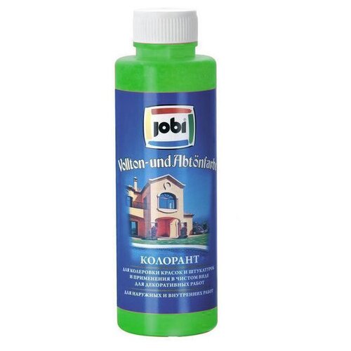 Колеровочная краска Jobi Vollton-Und Abtonfarbe, 946 травяной, 0.5 л, 0.7 кг