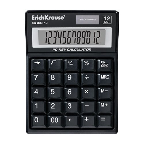 Калькулятор настольный 12-разрядов Erich Krause KC-300-12 ErichKrause 4639929 .