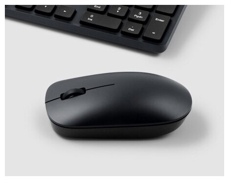 Клавиатура и мышь Xiaomi Mi Wireless Keyboard and Mouse Combo ENG (WXJS01YM) (black)