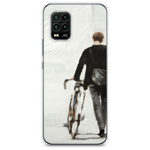 фото Силиконовый чехол "пара на велосипедах 1" на xiaomi mi 10 lite / сяоми ми 10 лайт case place