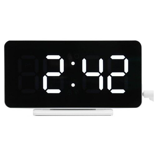 Часы электронные с будильником календарём термометром 151х13х75 см 358700₽