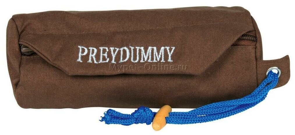 Игрушка для собак Trixie Preydummy L, размер 8×20​см, коричневый