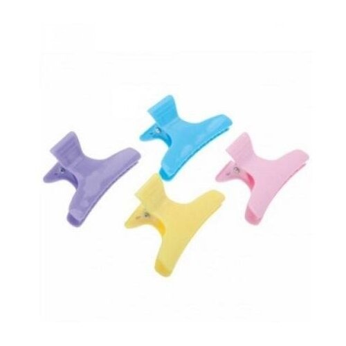 Зажимы пластмассовые Comair, разноцветные, упаковка 12 шт