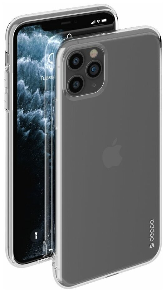 Чехол Gel Case для Apple iPhone 11 Pro Max, прозрачный