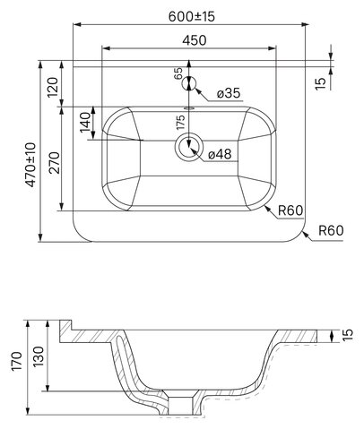 Тумба Iddis Edifice 60 подвесная, белая, с раковиной (EDI60W0i95K) - фотография № 8